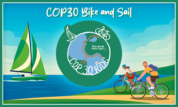 Image Cop30 Bike and Sail